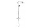 Sprchový set Grohe Euphoria System 260 s termostatom na montáž na stenu, s hlavovou sprchou okrągłą 26 cm - phantom black