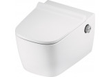 Toaleta myjąca TECEneo 54x40 cm, s prepojením ciepłej i studenej vody, s sedadlom WC wolnoopadającą s sedadlom slim - biela