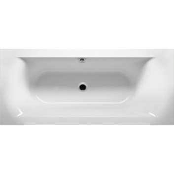 Vaňa obdĺžniková Riho Linares 180x80cm biela - sanitbuy.pl