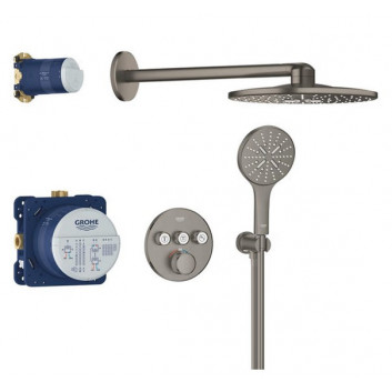 Sprchový set podomietkový Grohe Grohterm SmartControl Rainshower 310 SmartActive - brushed warm sunset