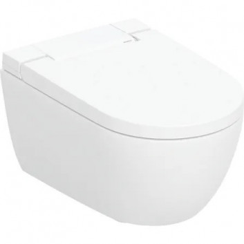 Misa WC s funkciou higieny intymnej Geberit AquaClean Sela, Závěsná, biela/chróm