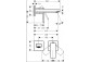 Umyvadlová batéria 2-otvorová Hansgrohe Metropol, podomietková - chróm