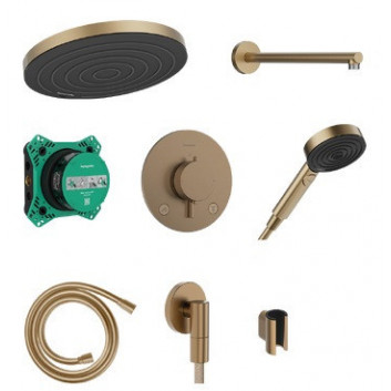 Sprchový set Hansgrohe Pulsify S 260 1jet s batériou termostatickou Ecostat Comfort S i iBox universal 2, podomietkový, chróm