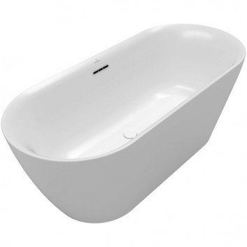 Vaňa voľne stojaca Villeroy&Boch Theano, 175x75cm, Quaryl - weiss alpin