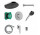 Sprchový set Hansgrohe Pulsify S 260 1jet s batériou termostatickou Ecostat Comfort S i iBox universal 2, podomietkový, čierna kefovaný chróm