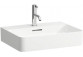 Umývadlo na stěnu 550 x 420 mm SaphirKeramik s otvorom pre batériu biela- sanitbuy.pl