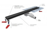 Žľab, pełny Súprava, Wiper New Premium, 1200mm, wzór Ponente, Povrchová úprava poler