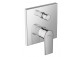 Sprchový set Hansgrohe WallStoris, na stěnu, Batéria termostatická, 1 wyjście vody, s košíkom, wieszakiem i suwakiem, čierna matnéný