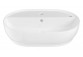 Umývadlo závesné Grohe Cube Ceramic, 60cm, z prepadom, otvor na batériu, alpská bielaa