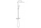 Sprchový set Grohe Euphoria System 260 s termostatom na montáž na stenu, s hlavovou sprchou okrągłą 26 cm - phantom black