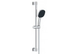 Sprchový set 130 3jet EcoSmart držák S Puro 65 cm PushSlider i tekstylnym hadicou sprchovým Designflex 160 cm, Hansgrohe Rainfinity - Zlatý Optyczny Leštený