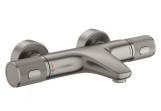 Termostatická vaňová Batéria Grohe Grohtherm 1000 Performance, na stěnu - brúsená oceľ