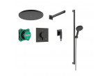 Sprchový set Hansgrohe Crometta S 240 1jet, podomietkový, Batéria páková, Horná sprcha 24cm, sluchátko 2-funkčná, chróm