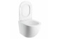 Závesné wc SILENT POWER™ Omnires Ottawa,s pozvoľným sklápaním sedadlo, 49x37cm, biely lesklá