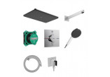 Sprchový set Hansgrohe Croma 220 súprava s termostatom a stropnou sprchou