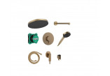 Sprchový set Hansgrohe Pulsify S 260 1jet s batériou termostatickou Ecostat Comfort S i iBox universal 2, podomietkový, chróm