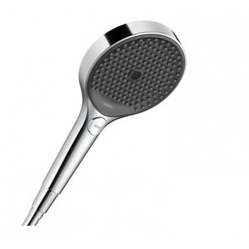 Ručná sprcha Hansgrohe Rainfinity 130 3jet, 3-prúdové, čierna matnéný