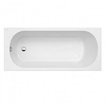 Vaňa obdĺžniková Roca Linea Slim, 170x70cm, akrylová, biela