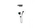 Sprchový set Hansgrohe Vernis Shape 230, podomietkový, 2 výstupy vody, čierna matnéný