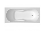Vaňa obdĺžniková 170x75cm Riho Lugo biela 170L- sanitbuy.pl