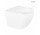 Súprava Oltens Hamnes Stille závesné WC WC PureRim 35,5x52 cm, S povrchom SmartClean s pozvoľným sklápaním sedadlo Slim - biela