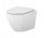 Súprava Cersanit SET C502: Misa WC Závěsná Cersanit Desse Pro Oval Tornado 36x49 cm s sedadlom duroplastową Slim - biela