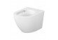 Súprava Cersanit SET C947: Misa WC Závěsná Cersanit Remo Pro Oval Tornado 36x51 cm s sedadlom duroplastową Slim - biela
