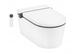 Umývadlo Hansgrohe Xuniva S zápustné na dosku 40x40 cm, bez otvoru pre batériu, z prepadom, SmartClean - biela