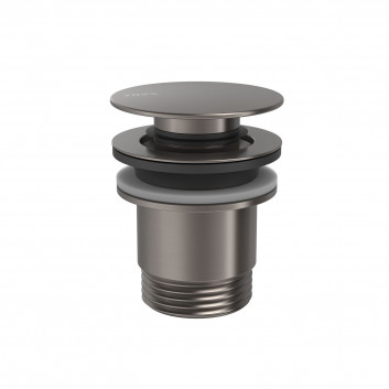 Odtok umývadlový Tres, click-clack, 63mm, 24-K zlato matowe