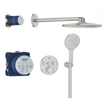 Sprchový set Grohe Grohterm SmartControl Rainshower 310 SmartActive Cube, chróm