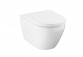 Závesné wc Grohe Euro Ceramic, 54x37cm, bezkołnierzowa s pozvoľným sklápaním sedadlo - alpská bielaa
