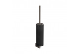 Wc štětka Gessi Habito Accessories, stenová - Black Kov Brushed PVD