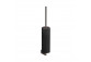 Wc štětka Gessi Ingranaggio, stenová, z czarną ceramiką - Black Kov Brushed PVD