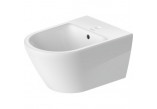 Závesný bidet Duravit D-Neo, 54x37cm, upevnenie Durafix - biela półmatowa