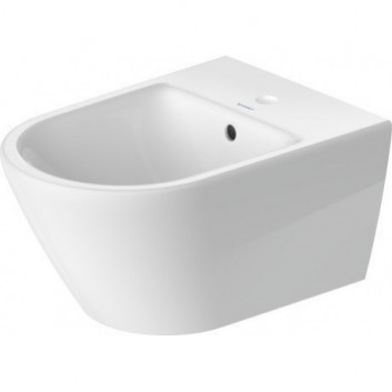 Závesný bidet Duravit D-Neo, 54x37cm, upevnenie Durafix - biela półmatowa