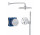 Sprchový set podomietkový Grohe Precision SmartControl s hlavovou sprchou Vitalio Joy 260 - chróm