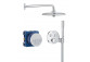 Sprchový set podomietkový Grohe Grohterm SmartControl Rainshower 310 SmartActive , Oceľ Szczotkowana