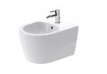 Misa WC Duravit ME by Starck 37x48 cm Závěsná, bez kołnierza - biely lesklá