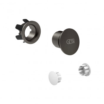 Horná sprcha Gessi Origini regulowana, S povrchom antywapienną - Black Kov Brushed PVD