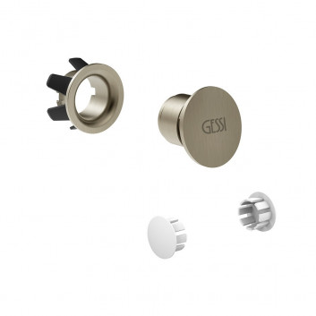 Zaślepki Gessi - Black Kov Brushed PVD