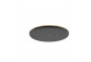 Horná sprcha Hansgrohe Raindance S 240 1jet PowderRain, okrúhla, priemer 24 cm - hnedá kefovaná