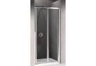 Dverí harmonikové Novellini Lunes S 60-66 cm, saténové profily, sklo číre 