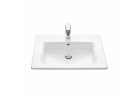 Umývadlo nábytkové Roca Gap 60 x 46 cm slim (do kompletacji z kolekcją Gap Pro), s otvorom na beterie - biela