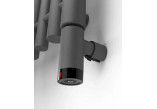 Vykurovacia tyč Terma One o profilu D, Pravé, výkon 120 W - chróm