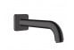 Umyvadlová batéria Hansgrohe Vernis Shape páková, s výtokovým ramenom 20,7 cm, stenová, podomietková - čierna matnéný