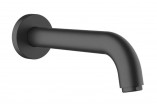 Umyvadlová batéria Hansgrohe Vernis Shape páková, s výtokovým ramenom 20,7 cm, stenová, podomietková - čierna matnéný