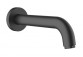 Umyvadlová batéria Hansgrohe Vernis Shape páková, s výtokovým ramenom 20,7 cm, stenová, podomietková - čierna matnéný