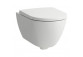 Misa WC Laufen Pro Závěsná, 36,5 x 53 cm, Rimless, S povrchom Clean Coat - biela