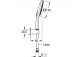 Grohe Rainshower SmartActive Cube 130 rączka sprchové 3 prúdy, brushed cool sunrise 