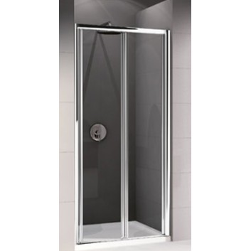 Drzwi harmonijkowe Novellini Lunes S 90-96 cm - sanitbuy.pl